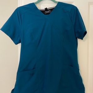 Elle Caribbean Blue Scrubs